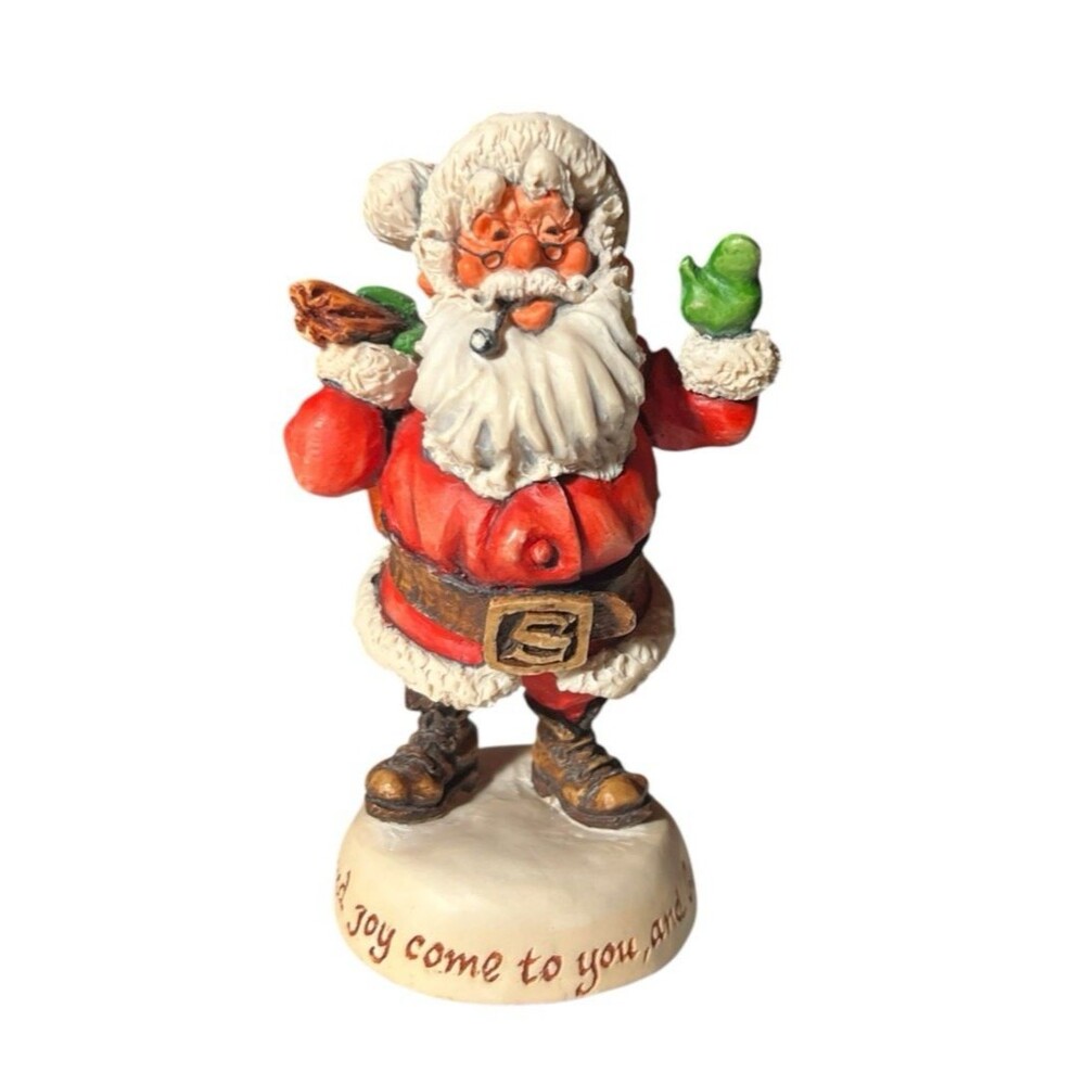 Vintage 1988 Simpich Santa Claus Figurine First Edition Hand Painted #1773